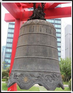 大型銅鐘鑄造