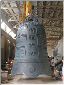 祈福銅鐘鑄造