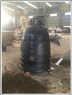道觀鑄造警示鐘