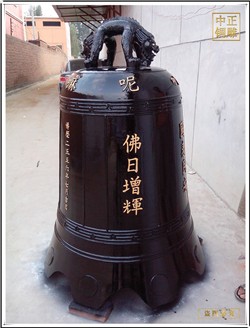 定做銅鐘雕塑